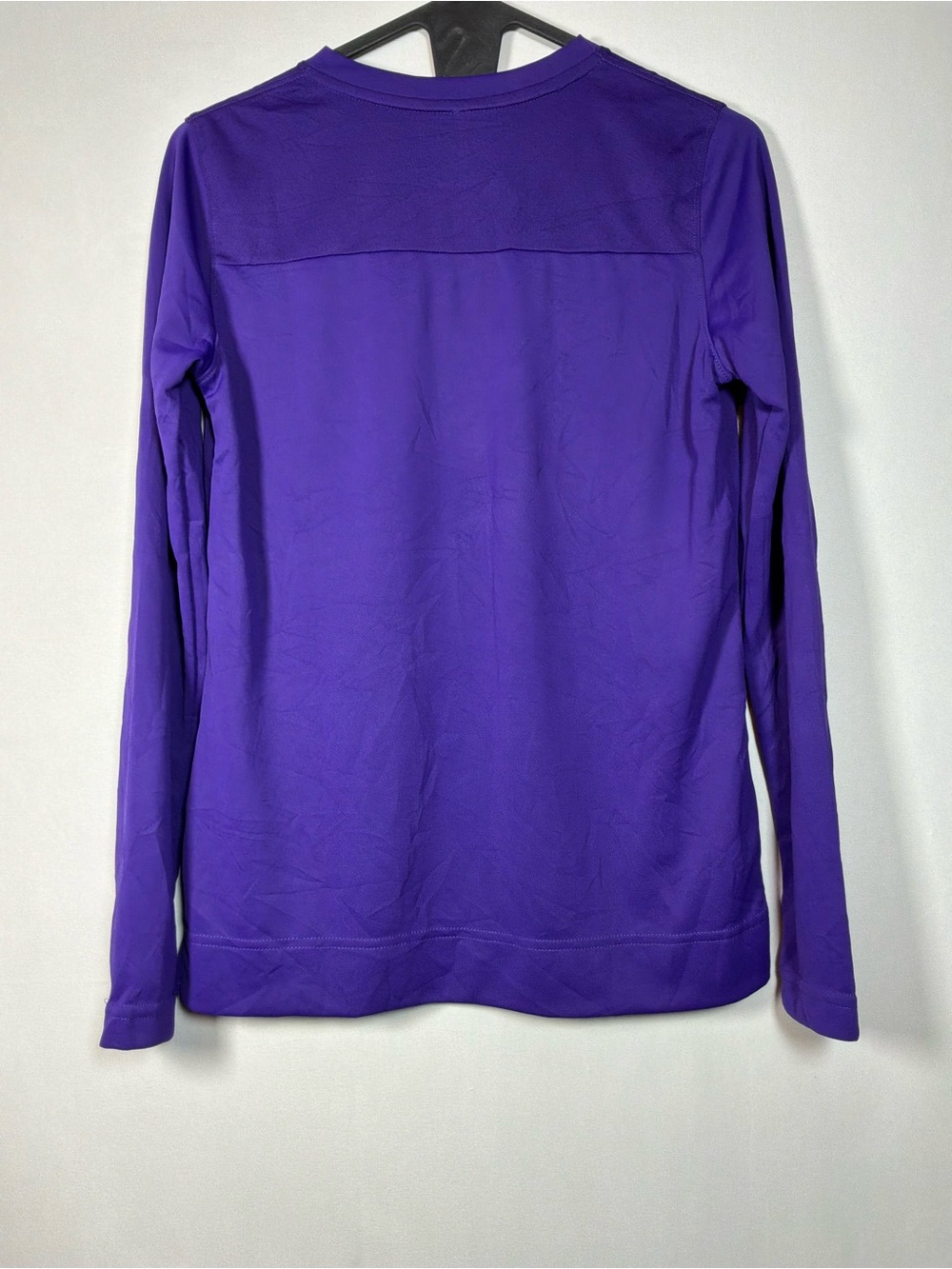 Nike Women’s Coaches Dri-FIT Long Sleeve Top Small Court Purple Sundown - Picture 3 of 9
